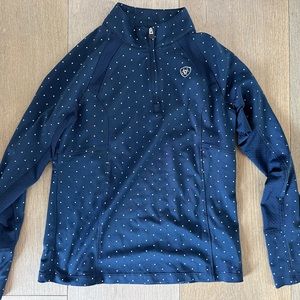 Ariat tek riding Sun shirt xs kids. Sunstopper 1/4 Zip Baselayer